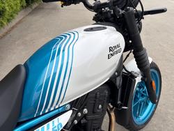 2026 Royal Enfield Guerrilla 450 Brava Blue