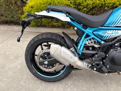 2026 Royal Enfield Guerrilla 450 Brava Blue