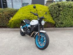 2026 Royal Enfield Guerrilla 450 Brava Blue