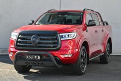 2023 GWM Ute Cannon Vanta NPW 4X4 Dual Range Scarlet Red