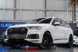 2020 Audi Q7 45 TDI 4M MY20 Four Wheel Drive Glacier White