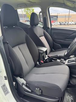 2020 Mitsubishi Triton GLX+ MR MY20 4X4 Dual Range White