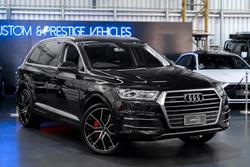 2016 Audi Q7 TDI 4M MY17 Four Wheel Drive Night Black