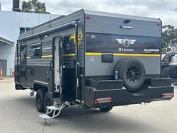2026 JB Caravans 21'6 Scorpion Sting Rear Door