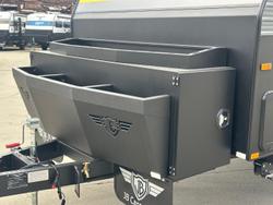 2026 JB Caravans 21'6 Scorpion Sting Rear Door