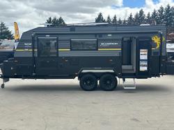 2026 JB Caravans 21'6 Scorpion Sting Rear Door