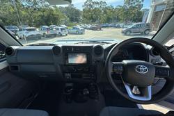 2024 Toyota Landcruiser GXL Troopcarrier VDJL78R 4X4 Dual Range French Vanilla