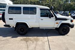 2024 Toyota Landcruiser GXL Troopcarrier VDJL78R 4X4 Dual Range French Vanilla
