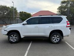 2016 Toyota Landcruiser Prado GXL GDJ150R 4X4 Dual Range Glacier White
