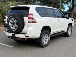 2016 Toyota Landcruiser Prado GXL GDJ150R 4X4 Dual Range Glacier White