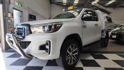 2018 Toyota Hilux SR5 GUN126R 4X4 Dual Range Glacier White