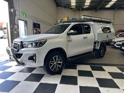 2018 Toyota Hilux SR5 GUN126R 4X4 Dual Range Glacier White