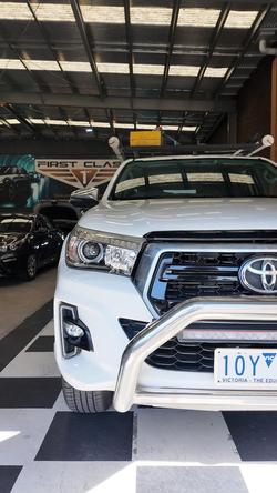 2018 Toyota Hilux SR5 GUN126R 4X4 Dual Range Glacier White