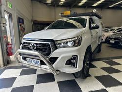 2018 Toyota Hilux SR5 GUN126R 4X4 Dual Range Glacier White