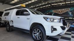 2018 Toyota Hilux SR5 GUN126R 4X4 Dual Range Glacier White