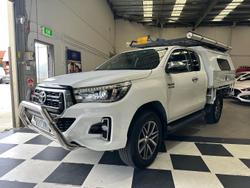 2018 Toyota Hilux SR5 GUN126R 4X4 Dual Range Glacier White