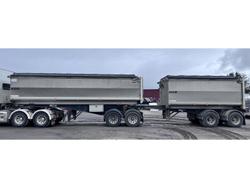2008 Tefco Tandem B Double A Trailer