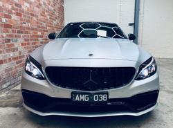 2018 Mercedes-Benz C-Class C63 AMG S W205 designo Iridium Silver magno