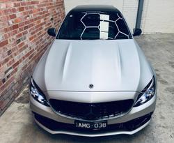 2018 Mercedes-Benz C-Class C63 AMG S W205 designo Iridium Silver magno