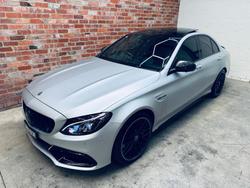 2018 Mercedes-Benz C-Class C63 AMG S W205 designo Iridium Silver magno