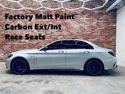 2018 Mercedes-Benz C-Class C63 AMG S W205 designo Iridium Silver magno