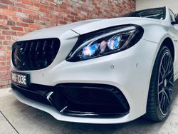 2018 Mercedes-Benz C-Class C63 AMG S W205 designo Iridium Silver magno