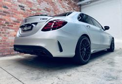 2018 Mercedes-Benz C-Class C63 AMG S W205 designo Iridium Silver magno