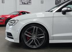 2016 Audi S3 8V MY17 Four Wheel Drive Ibis White