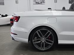 2016 Audi S3 8V MY17 Four Wheel Drive Ibis White