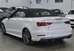 2016 Audi S3 8V MY17 Four Wheel Drive Ibis White