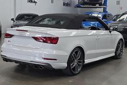 2016 Audi S3 8V MY17 Four Wheel Drive Ibis White
