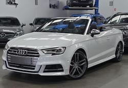 2016 Audi S3 8V MY17 Four Wheel Drive Ibis White