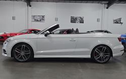 2016 Audi S3 8V MY17 Four Wheel Drive Ibis White