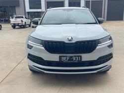 2020 SKODA Karoq 140TSI Sportline NU MY21 AWD Moon White