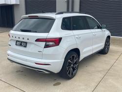 2020 SKODA Karoq 140TSI Sportline NU MY21 AWD Moon White