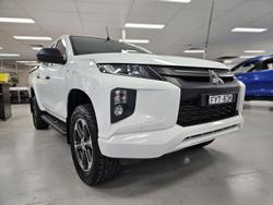 2019 Mitsubishi Triton GLX ADAS MR MY19 4X4 Dual Range White