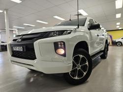 2019 Mitsubishi Triton GLX ADAS MR MY19 4X4 Dual Range White
