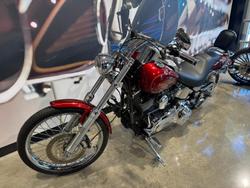 2008 Harley-Davidson Softail Custom 1584 (FXSTC) Softail Red