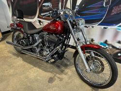 2008 Harley-Davidson Softail Custom 1584 (FXSTC) Softail Red