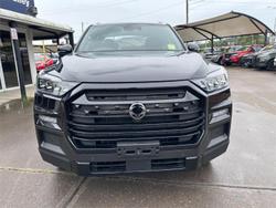 2025 KGM Musso Ultimate Q261 MY26 4X4 Dual Range Space Black