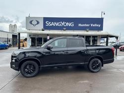 2025 KGM Musso Ultimate Q261 MY26 4X4 Dual Range Space Black