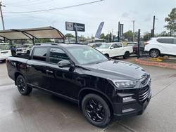 2025 KGM Musso Ultimate Q261 MY26 4X4 Dual Range Space Black