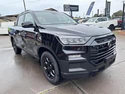 2025 KGM Musso Ultimate Q261 MY26 4X4 Dual Range Space Black