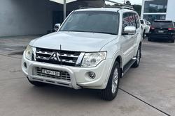 2014 Mitsubishi Pajero Exceed NW MY14 4X4 Dual Range White
