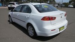 2007 Mitsubishi Lancer ES CJ MY08 White