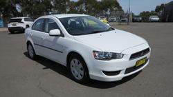 2007 Mitsubishi Lancer ES CJ MY08 White