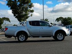 2013 Mitsubishi Triton GLX-R MN MY13 4X4 Dual Range Cool Silver