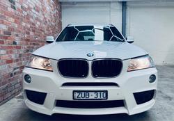 2013 BMW X3 xDrive20d F25 MY13.5 4X4 Constant Alpine White