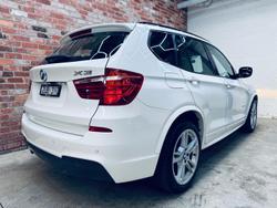 2013 BMW X3 xDrive20d F25 MY13.5 4X4 Constant Alpine White