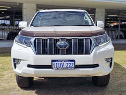 2018 Toyota Landcruiser Prado GXL GDJ150R 4X4 Dual Range Glacier White